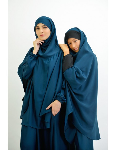 Abaya umbrella + cape with built-in hijab