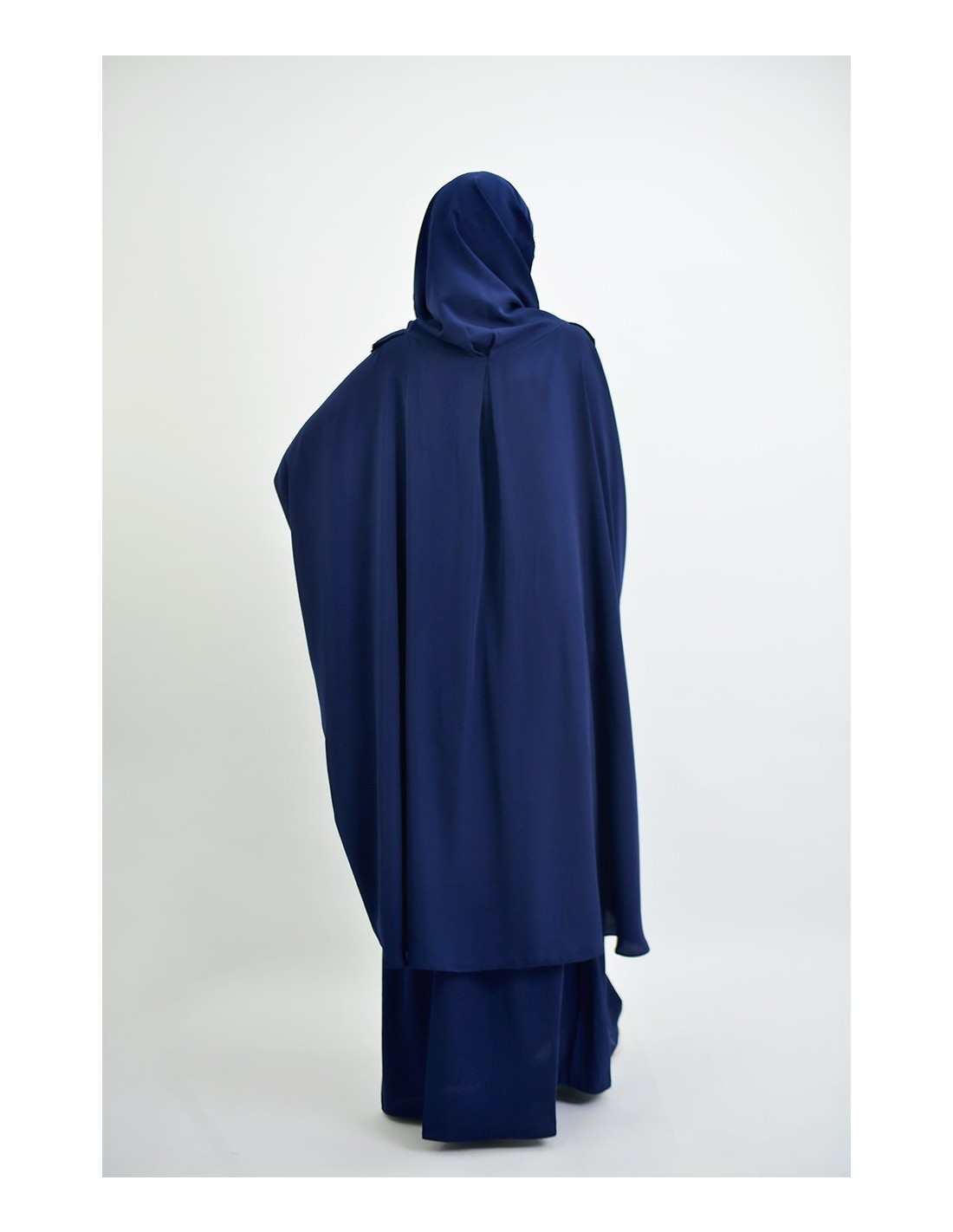 Tunic set with integrated hijab + skirt