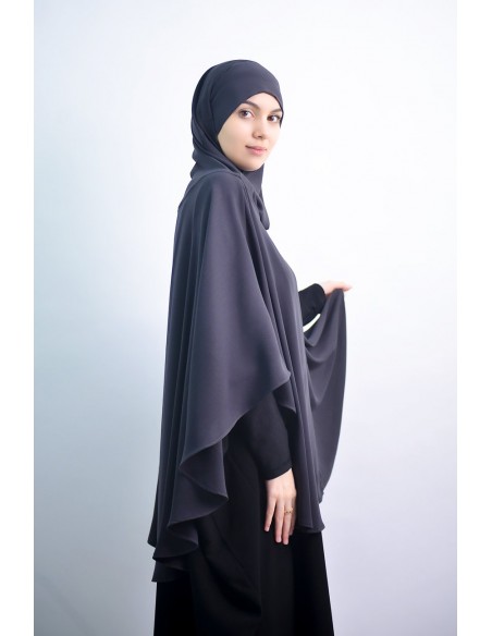 Cape with integrated hijab