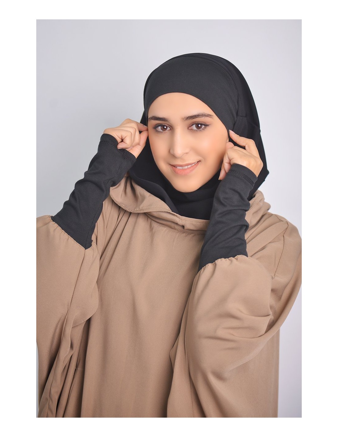Abaya Young integriert Hijab und Hood