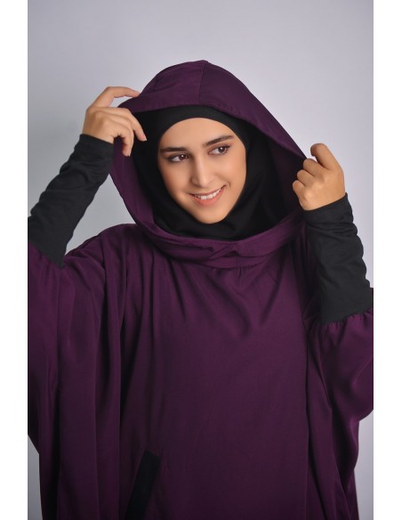 Abaya Young integrated hijab and Hood