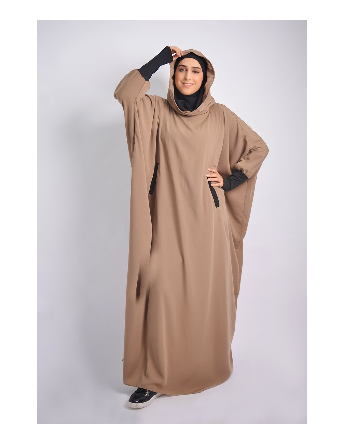 Abaya Young integrated hijab and Hood
