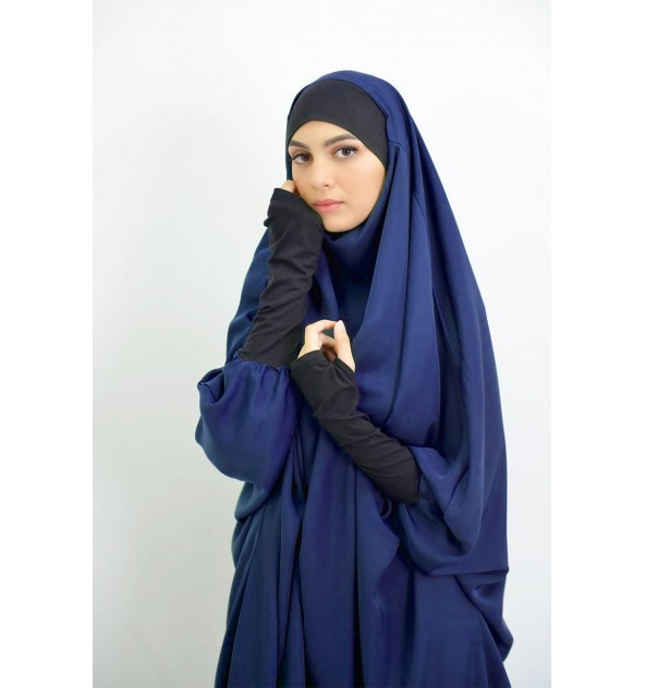 Jilbab Makkah sleeves Lycra