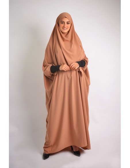 Abaya Khaleej + Khimar à Fentes