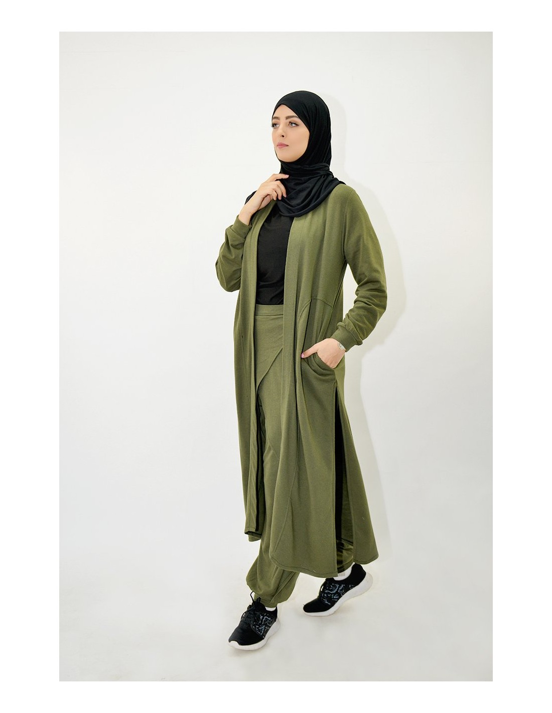 Kimono + Sarouel set