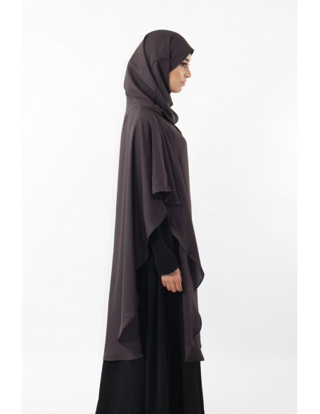 Long Khimar Hijab Integrated