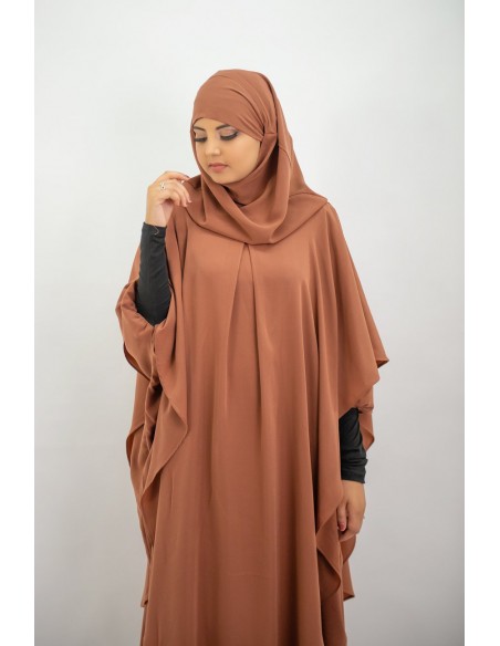 Long Khimar Hijab Integrated