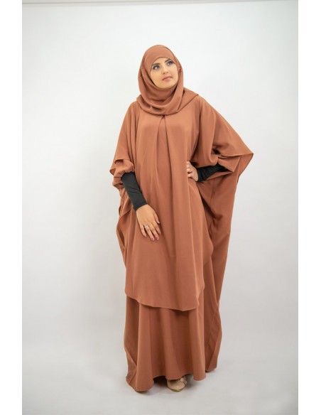 Long Khimar Hijab Integrated
