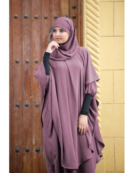 Long Khimar Hijab Integrated