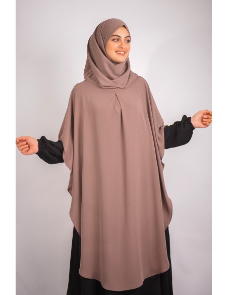 Long Khimar Hijab Integrated