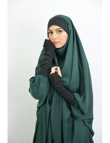 Jilbab Makkah sleeves Lycra