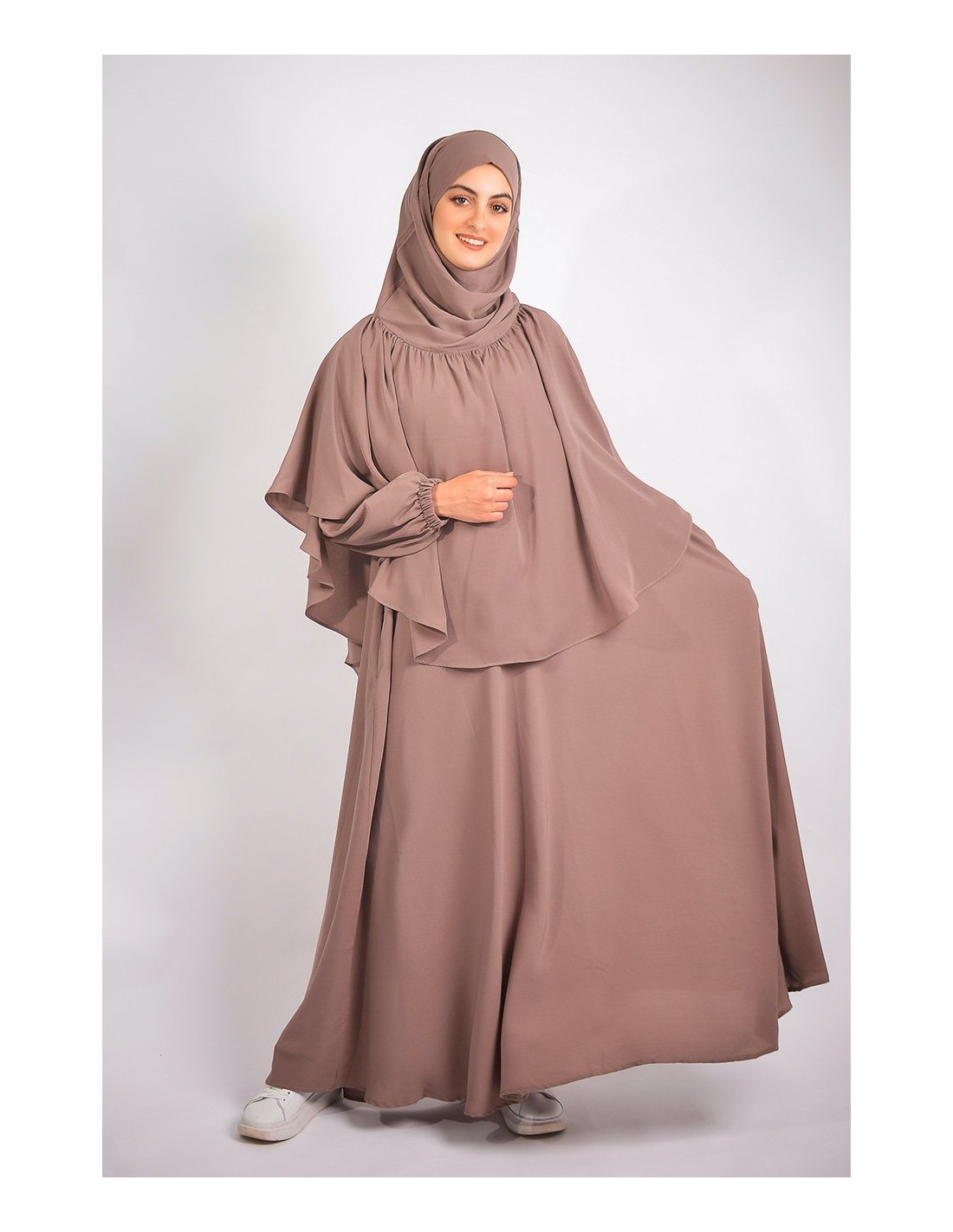 ABAYA UMBRELLA + KHIMAR WITH FROWNS