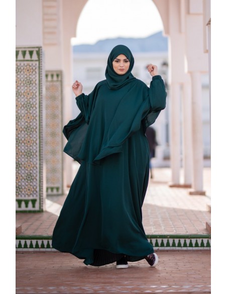 Cape mit integriertem Hijab