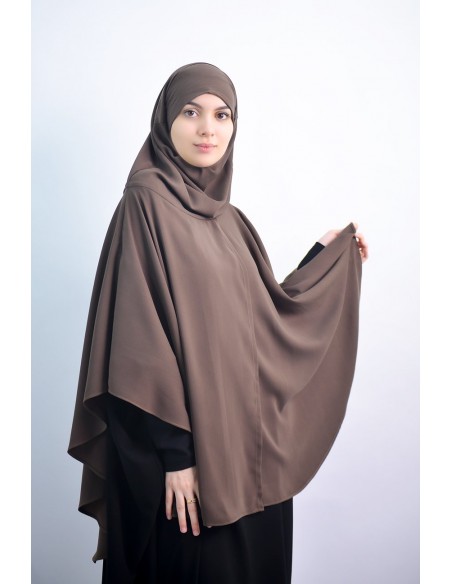 Cape mit integriertem Hijab