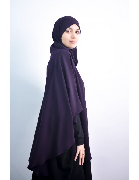 Cape mit integriertem Hijab