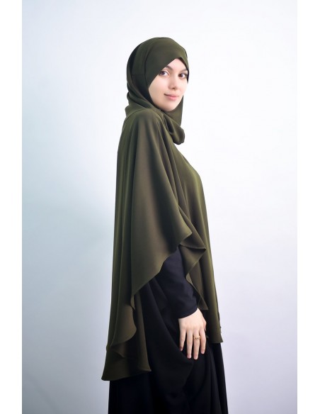 Cape mit integriertem Hijab