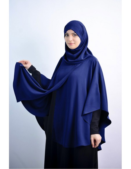Cape mit integriertem Hijab