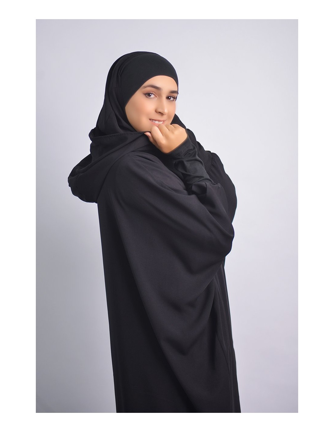 Abaya Young integrated hijab and Hood