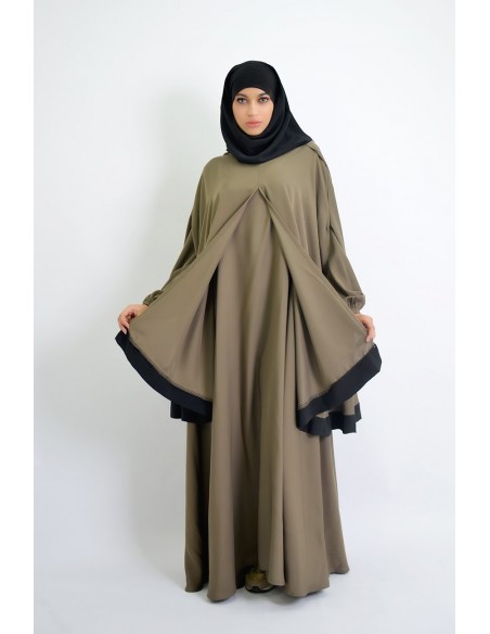 Paraguas Abaya + capa de hiyab integrada Young