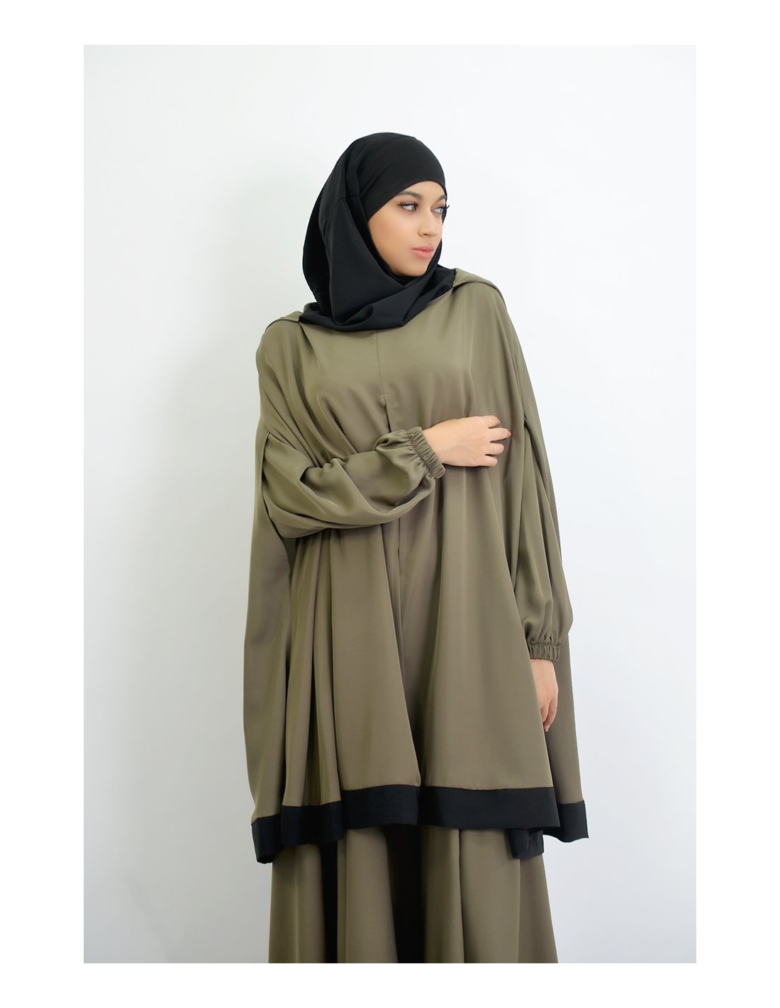 Paraguas Abaya + capa de hiyab integrada Young
