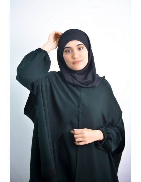 Abaya umbrella + integrated hijab cape Young