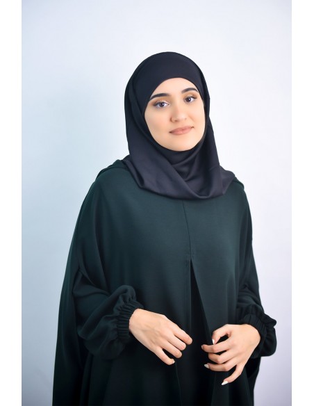 Abaya parapluie + cape hijab intégré Young