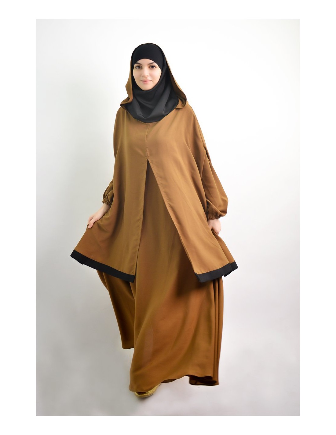 Paraguas Abaya + capa de hiyab integrada Young