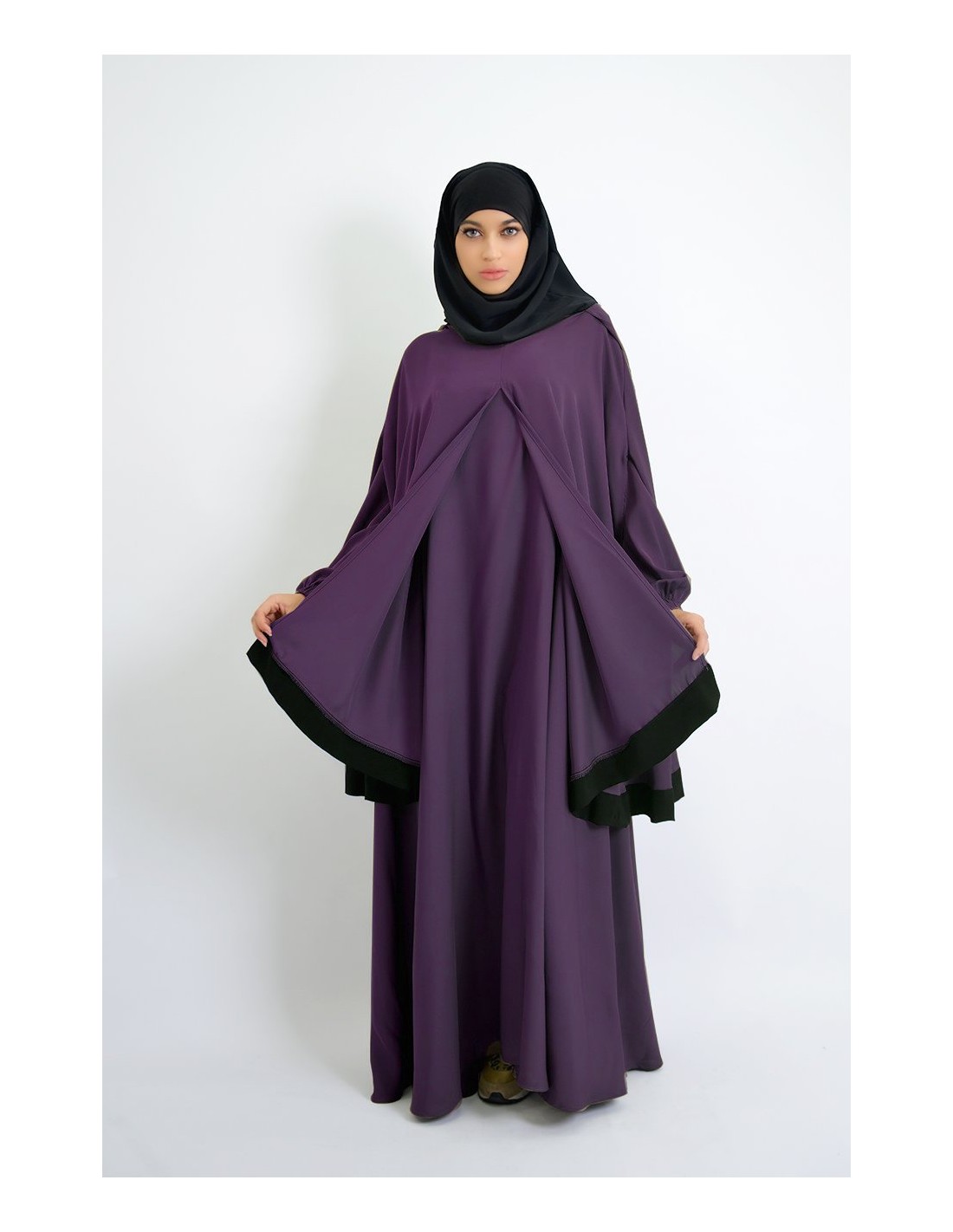 Paraguas Abaya + capa de hiyab integrada Young