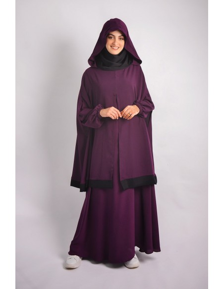 Paraguas Abaya + capa de hiyab integrada Young