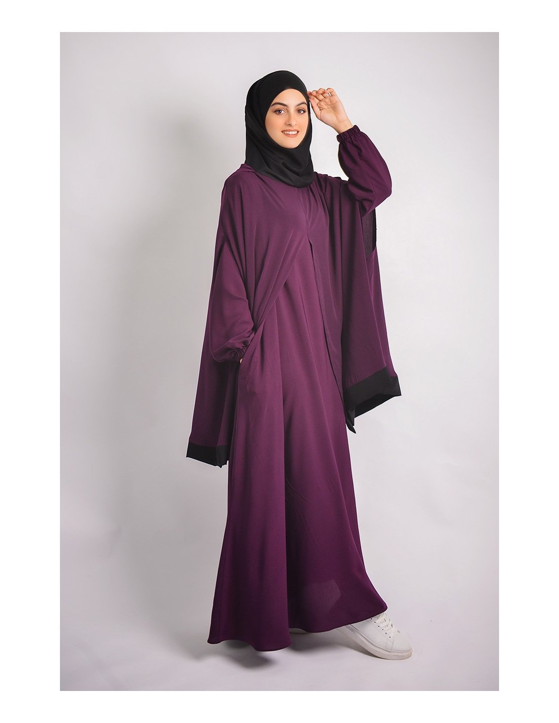 Paraguas Abaya + capa de hiyab integrada Young