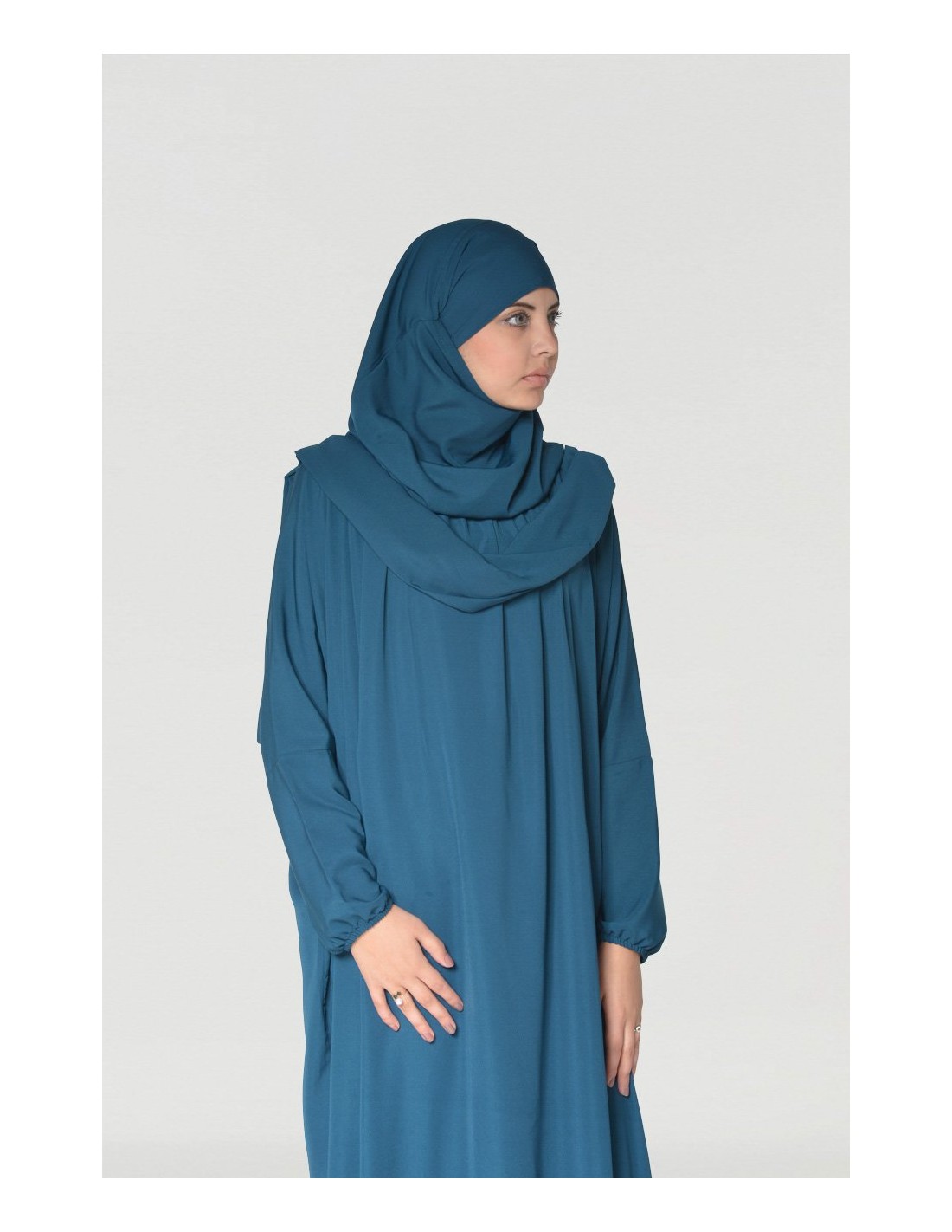 Abaya Jilbab Ajman con bufanda