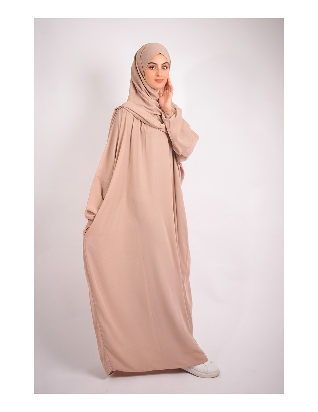 Abaya Jilbab Ajman Avec Echarpe
