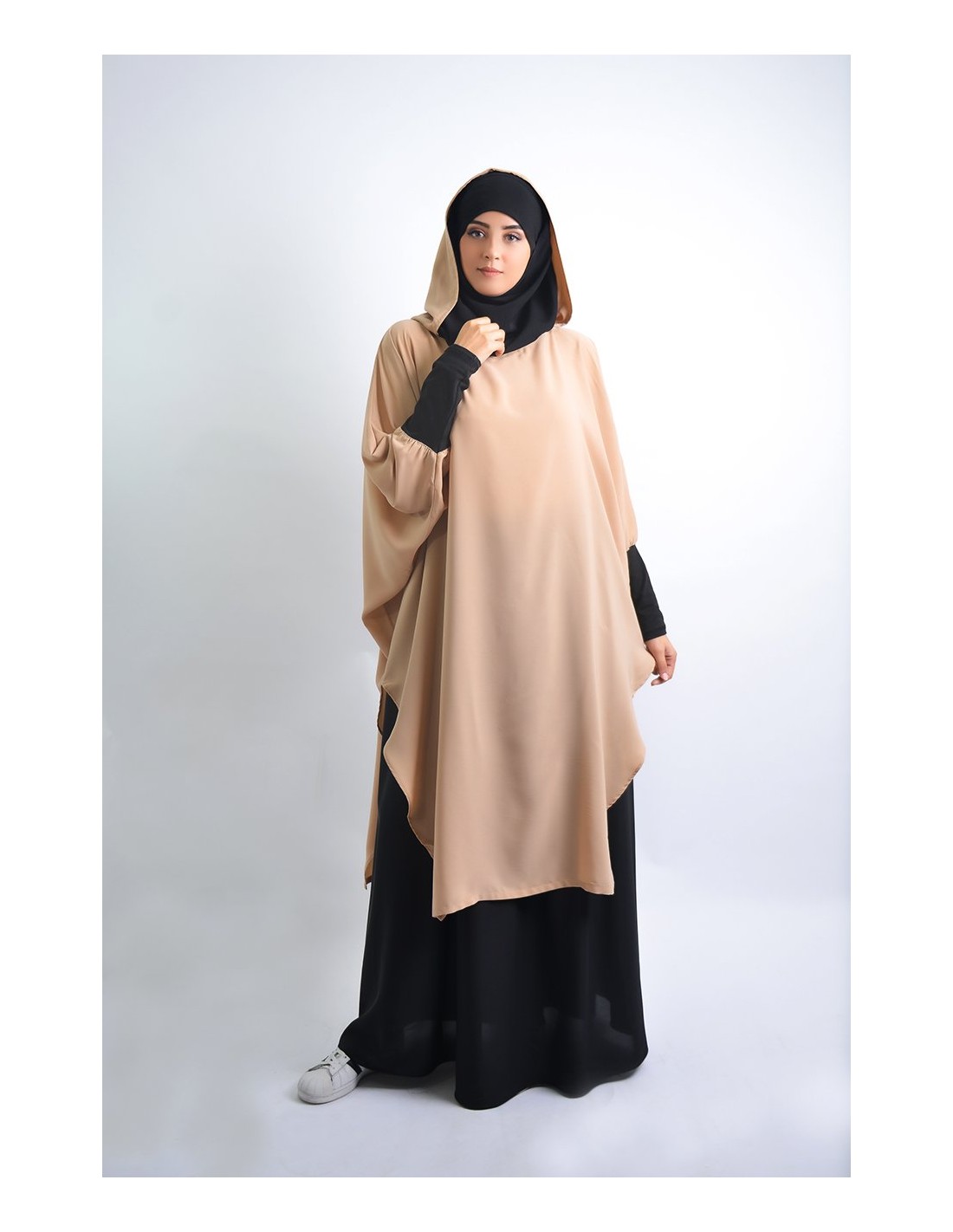 Young tunic: hijab and built-in hood