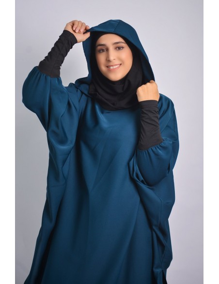 Young tunic: hijab and built-in hood