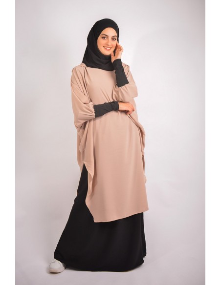 Young tunic: hijab and built-in hood