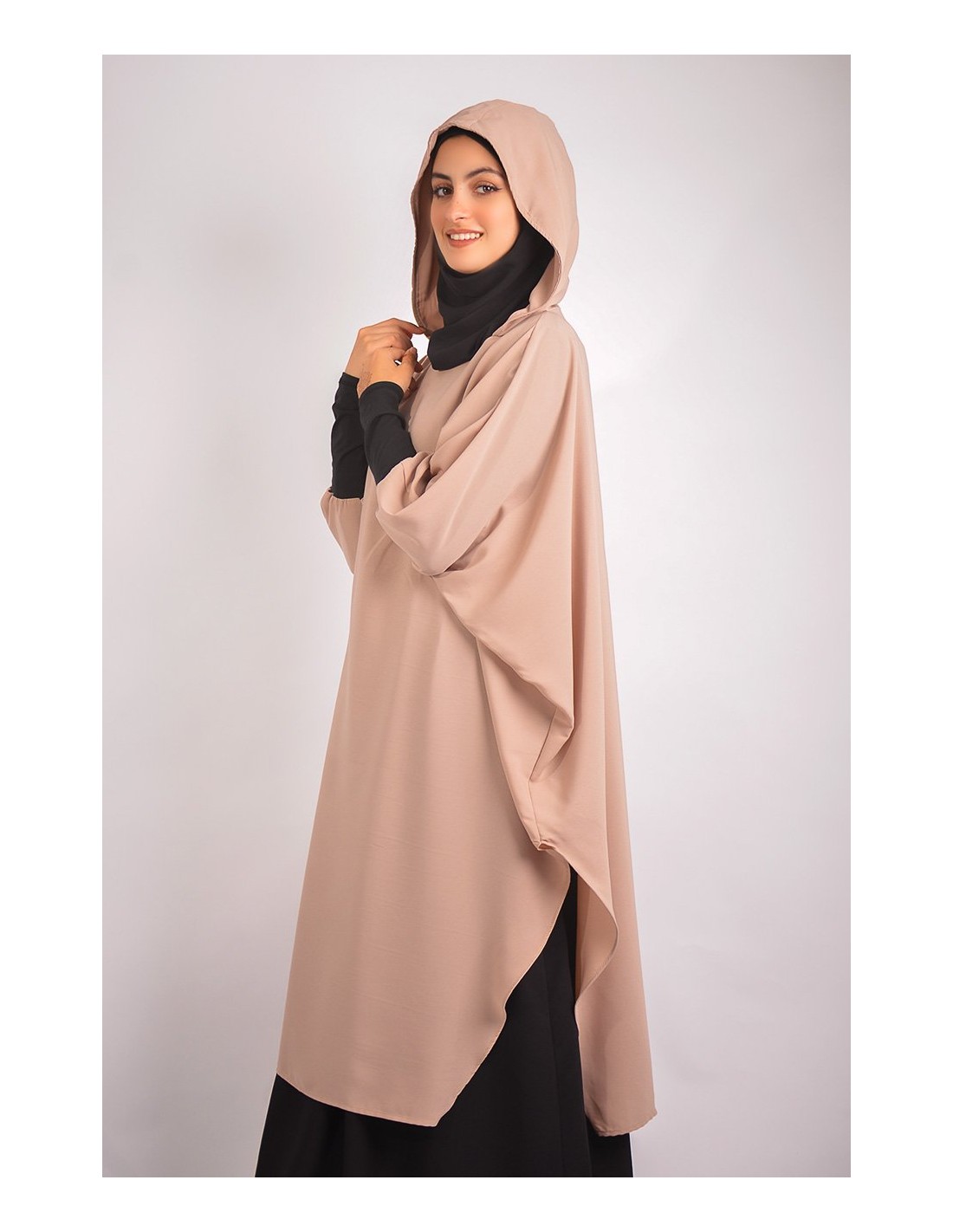 Young tunic: hijab and built-in hood