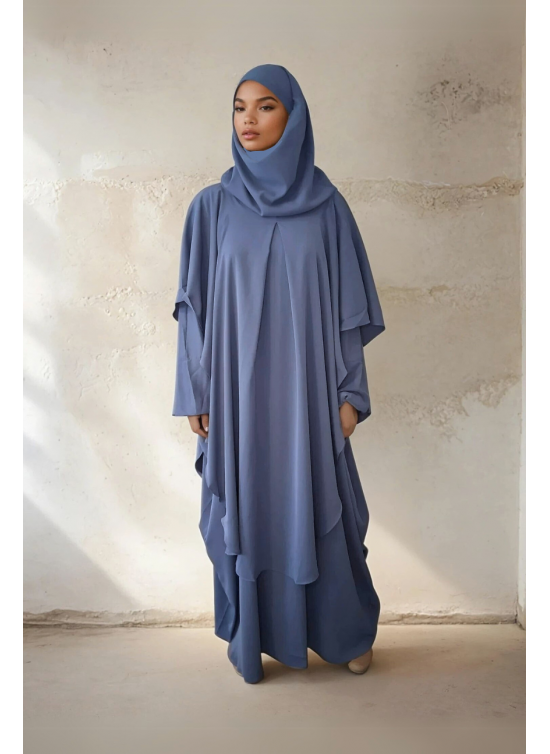 Abaya Khaleej + long khimar... 2