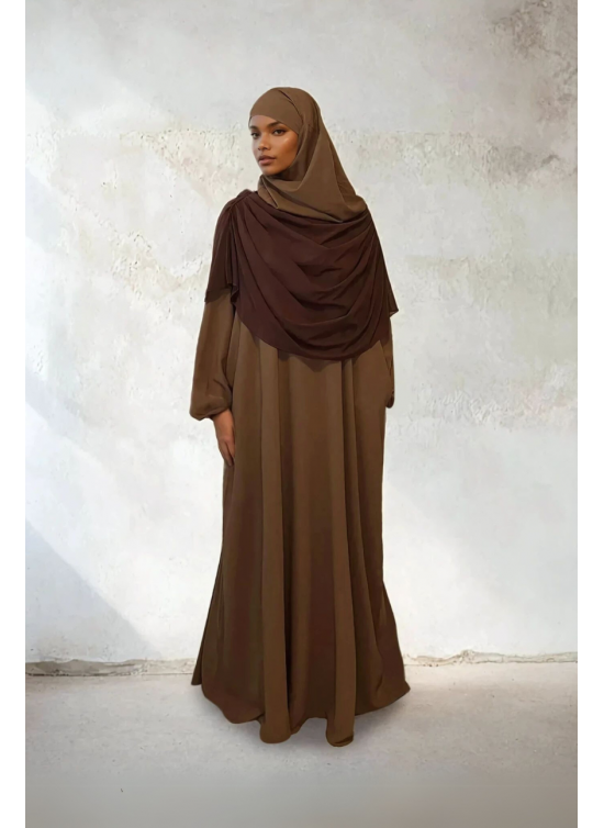 Abaya simplissime +khimar a...
