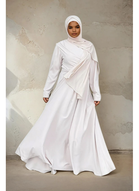 Abaya coeur croisé 2