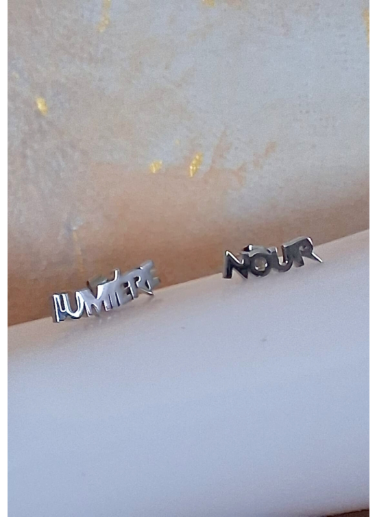 Boucle d'oreille Sincérité/...