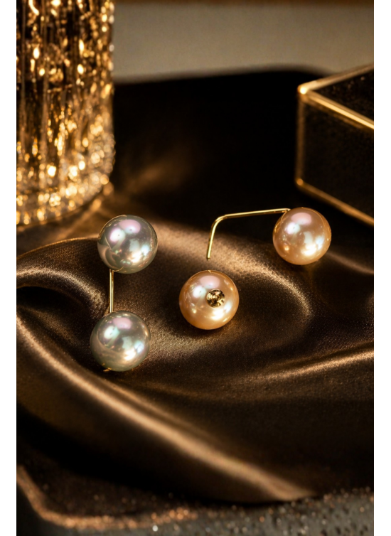 Lot de 2 Broches perles kimono